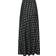 Neo Noir Lola Retro Dot Long skirt - Black