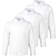 Tu Kid's Dress With Ease School Shirts 3-pack - White