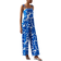 Tu For All The Love Printed Cami Jumpsuit - Blue