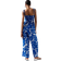 Tu For All The Love Printed Cami Jumpsuit - Blue