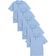 Tu Kid's Polo Shirt 5-pack - Blue (tuc144184259)