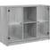 vidaXL 3295876 Gray Sonoma Buffet 102x75.5cm