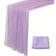 Shein Plain Color Yarn Curtain Decoration Wedding Party Tablecloth Purple (200x160cm)