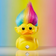 TUBBZ Tubbz boxed edition trolls yellow rainbow troll collectible duck figure jeep 0.37 Pounds