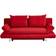 MID.YOU 1877086901 Red Sofa 194cm 2 Seater