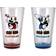 Just Funky Cuphead and Mugman Beer Glass 47.3cl 2pcs