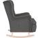 vidaXL 329406 Dark Grey Gungstol 65cm