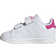 Adidas Toddler's Stan Smith Comfort Closure - Cloud White/Cloud White/Semi Lucid Fuchsia