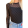 Hype The Detail Mesh Blouse - Black