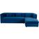 TOV Furniture Callie Navy Sofa 111.8" 2pcs 3 Seater