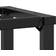 Homie Cast Iron O-Frame Black Matbord 50x60cm