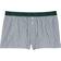 Victoria's Secret Women's Cotton Poplin Boxer Shorts - Deep Forest/Optic White Stripe