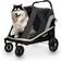 Ibiyaya Grand Cruiser Foldable Large Dog 4-Wheel Stroller 80x108cm