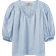 Mos Mosh Taissa Linen Blouse - Cashmere Blue