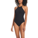 Sanctuary Sandbar Solids High Neck One Piece Swimsuit - Black