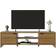 Madesa Modern & Contemporary Brown TV Bench 57x16"