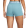 Nike Women's Pro 8cm Shorts - Denim Turquoise/White