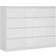 3XE LIVING XLIV1006 White Glossy Commode 138.6x101.5cm