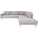 House Nordic Lido Light Grey Sofa 257cm