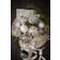 Lene Bjerre Clearena White/Gold Julgranspynt 10cm