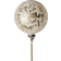 Lene Bjerre Clearena White/Gold Julgranspynt 10cm