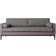 Swyft Model 02 Linen Shadow Sofa 205cm 3 Seater