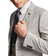 Antique Rogue Slim Fit Pale Check Suit - Putty