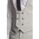 Antique Rogue Slim Fit Pale Check Suit - Putty