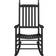 vidaXL 4008870 Black Rocking Chair 115cm