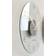 Bed Bath & Beyond HG-ZTYJ-5717-033 Gold/White Wall Clock 11.6"