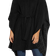 Coach Double Face Wool Cape - Black