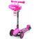 Xootz Bubble Go Foldable Tri Scooter Pink