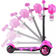 Xootz Bubble Go Foldable Tri Scooter Pink