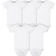 Gerber Onesies Bodysuits 5-pack - White