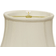 Cloth & Wire Slant Inverted Off-white Shade 13"