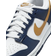 NIKE Dunk Low GS - White/Midnight Navy/Wheat