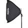 Godox S2 Speedlite Bracket with Softbox & Carrying Bag Kit