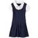 The Children's Place Girl's Uniform Ponte Knit 2 In 1 Dress - Tidal