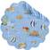 C&F Home Reef Paradise Place Mat Blue (43.2x43.2)