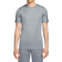 Nike Men's Academy Dri FIT Short Sleeve Football Top - Smoke Grey/Dark Smoke Grey/Vapor Green