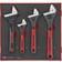 Teng Tools TEDADJ4 4 Pcs Adjustable Wrench