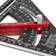 Stahlwerk Angle Triangle with Stop Metric Aluminum Protractor Equerre