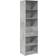 vidaXL 3281458 Concrete Grey Skænk 50x185cm