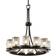 Justice Design Veneto Luce Matte Black Ceiling Lamp