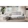 Furniturebox Berrto Light Grey Sofa 306cm 5-seter