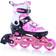 Tempish Dasty Adjustable Inline Skates Pink/White/Black