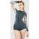 O'Neill 2024 Womens Bahia 2/1mm Langærmet Front Zip Shorty Våddragt 53