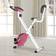 Homcom Magnetic Resistance Foldable Exercise Bike Pink