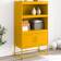 vidaXL 846511 Yellow Sideboard 68.5x107cm