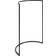 Hay Rack C-Shape Black Clothes Rack